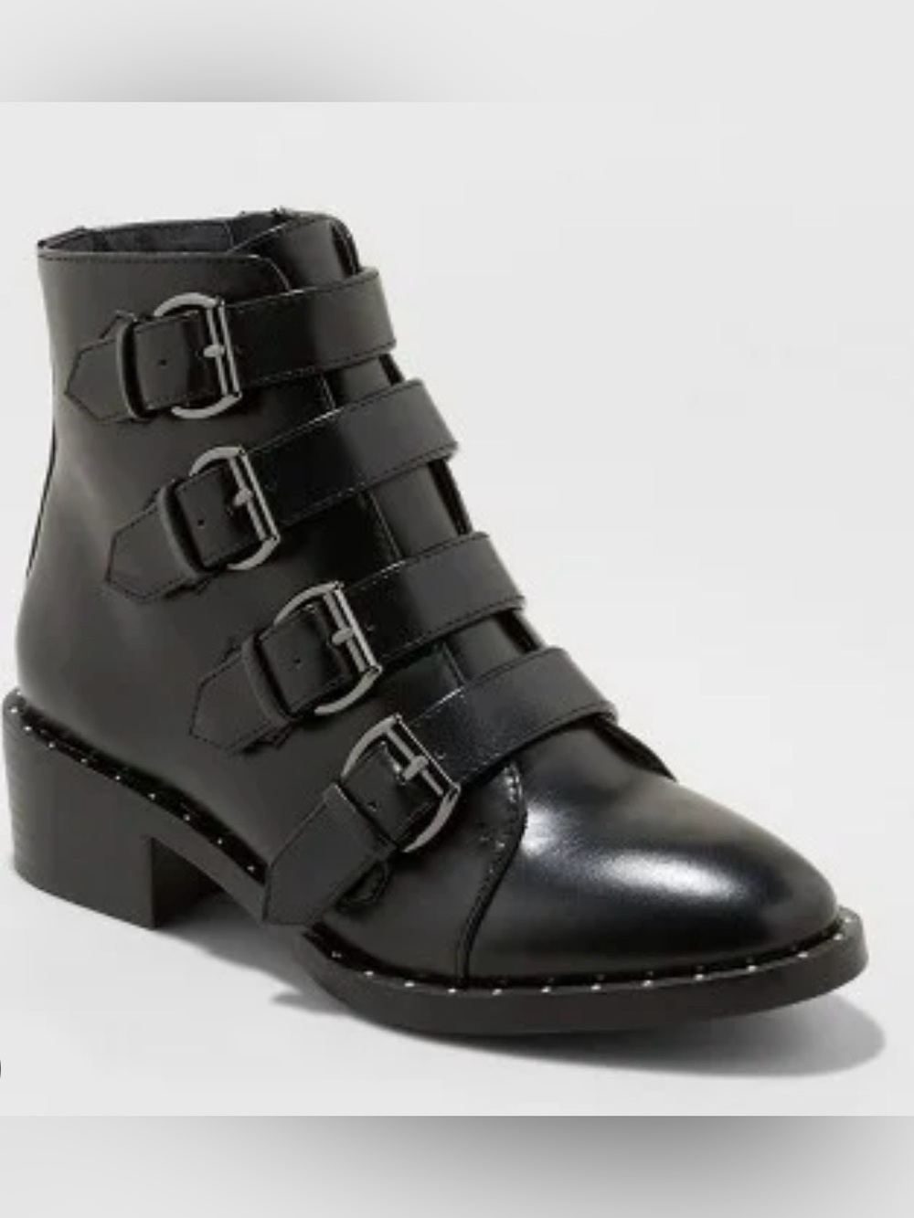 A New Day Nikko Studded Combat Boots Women’s SZ 9.5